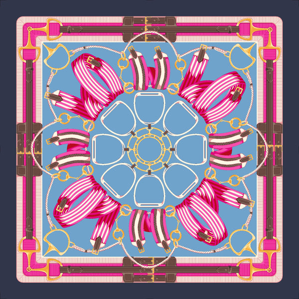 Saddle Up Silk Scarf