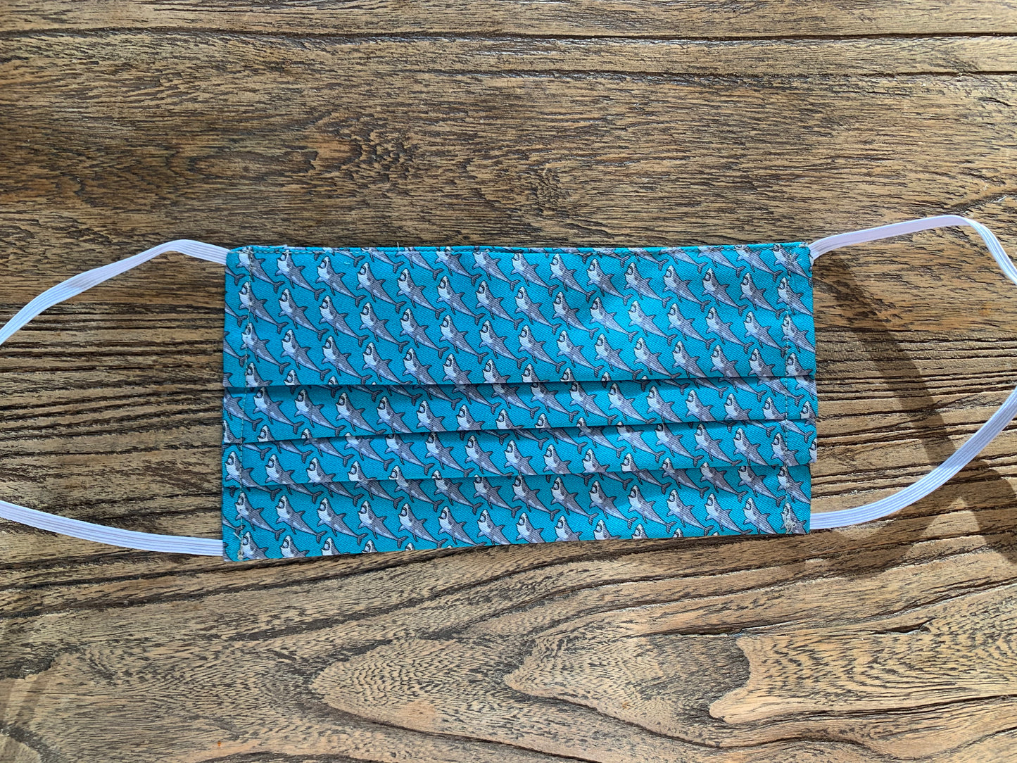 Shark Week Cotton Face Mask