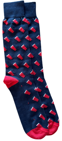 The Re-Rack Socks (Navy)