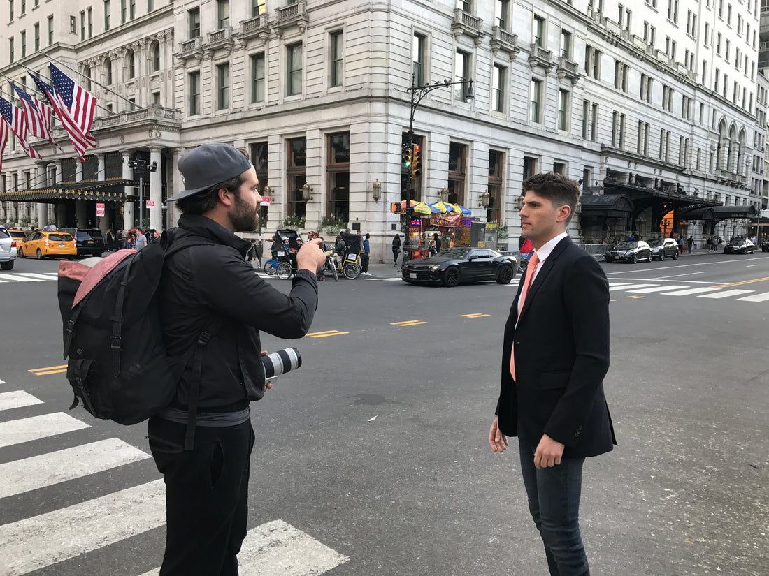Behind the Scenes: Website Photo Shoot