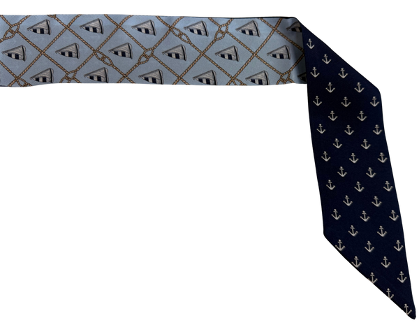 The Belvedere Scarf: Happy Sailing