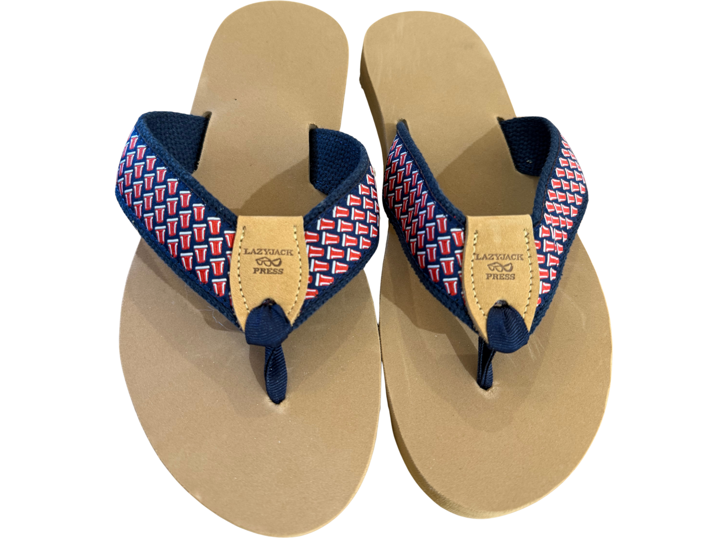 LJP Men's Flip Flops