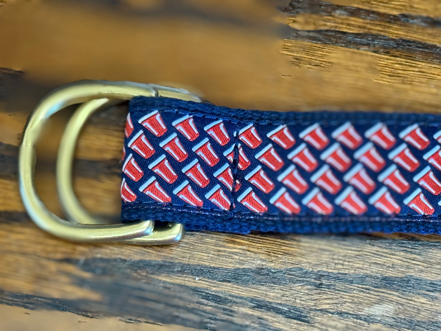 The Re-Rack D-Ring Ribbon Belt