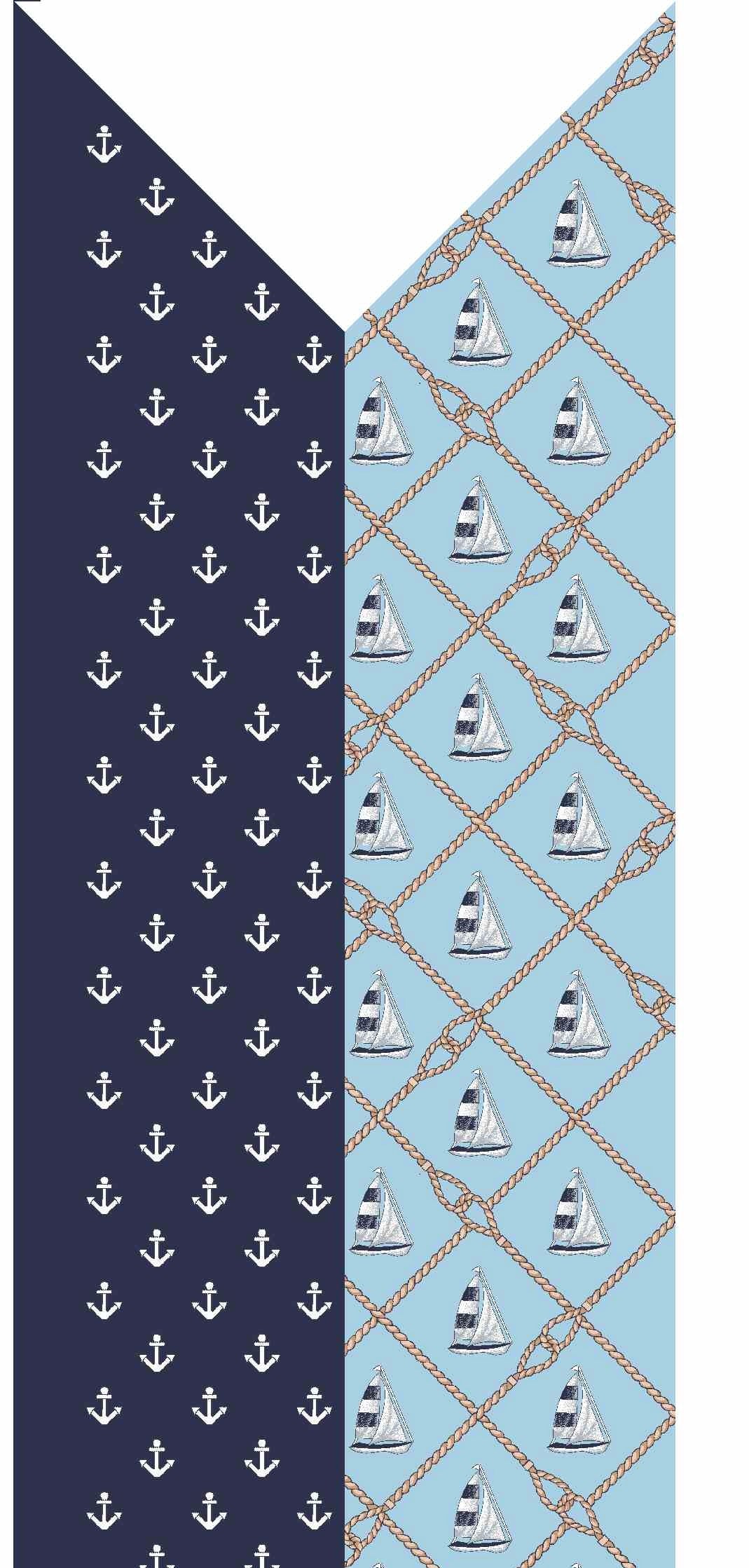 The Belvedere Scarf: Happy Sailing