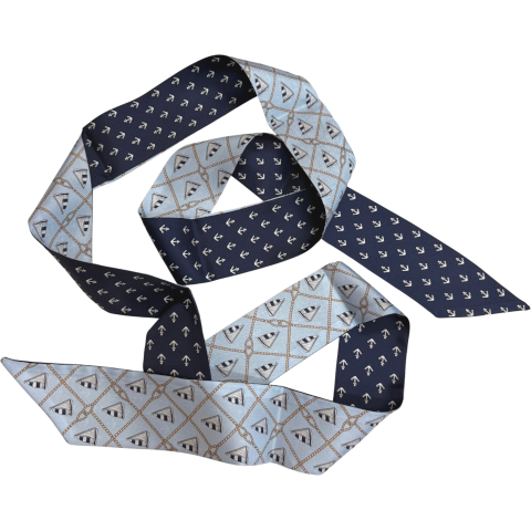 The Belvedere Scarf: Happy Sailing