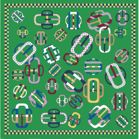 Buckle Up Silk Scarf