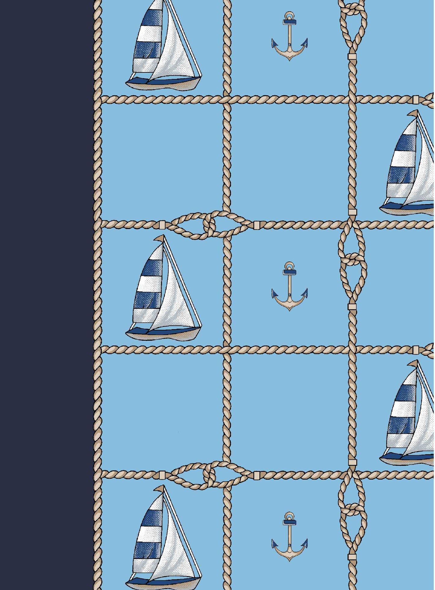 Happy Sailing Silk Scarf