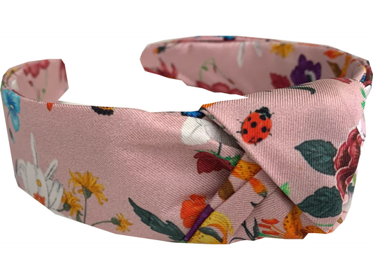 La Vie en Rose Italian Silk Headband