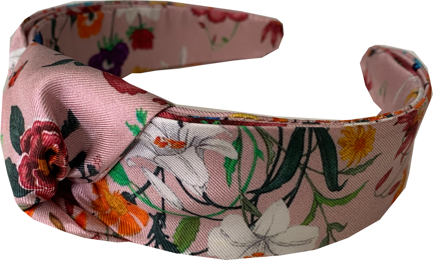 La Vie en Rose Italian Silk Headband