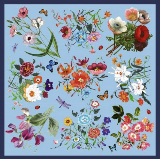 La Vie en Rose Silk Scarf