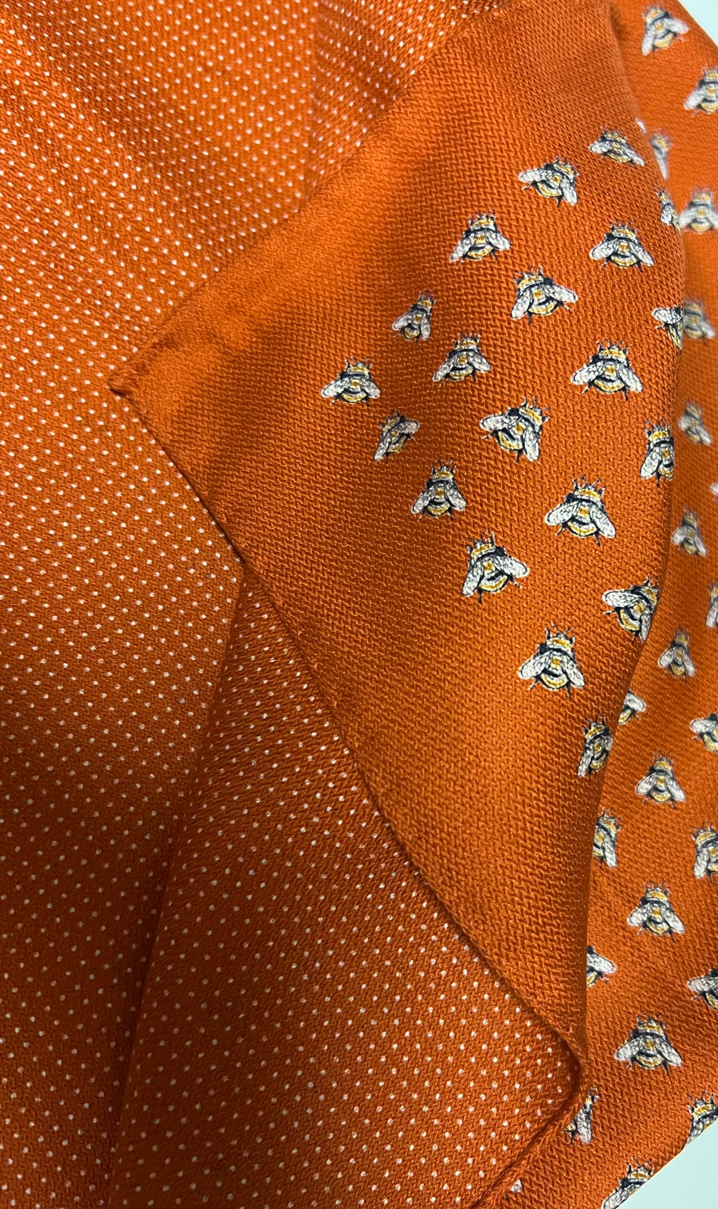 Double Sided Italian Silk Buzzed Scarf