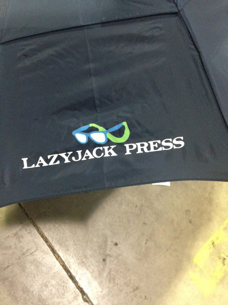 Lazyjack Press Compact Golf Umbrella