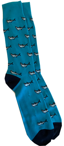Shark Week Socks