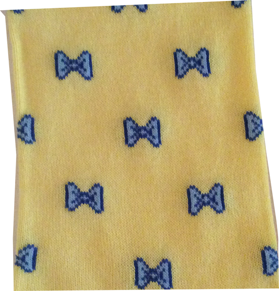 All Tied Up Socks (Yellow)